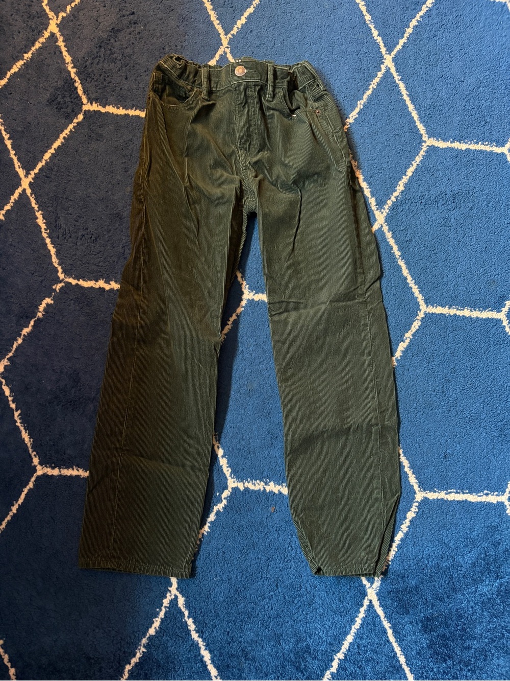GAP Olive Green Corduroy Kids Pants